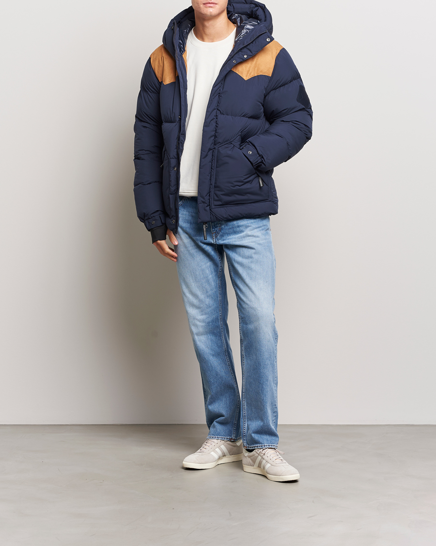 Hombres | Abrigos y chaquetas | J.Lindeberg | Dry Powder Down Jacket Navy