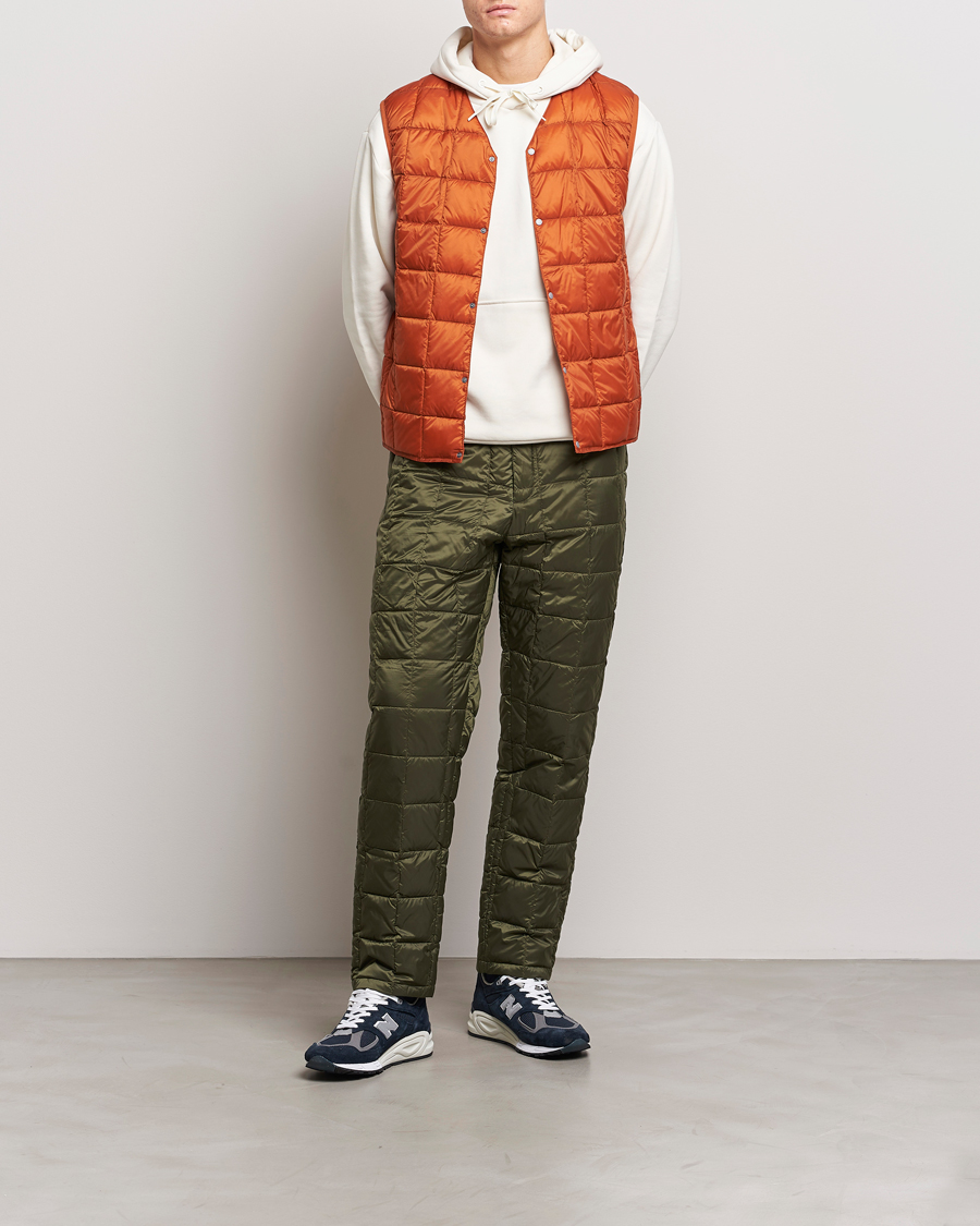 Hombres | Pantalones | TAION | Regular Straight Down Pants Dark Olive