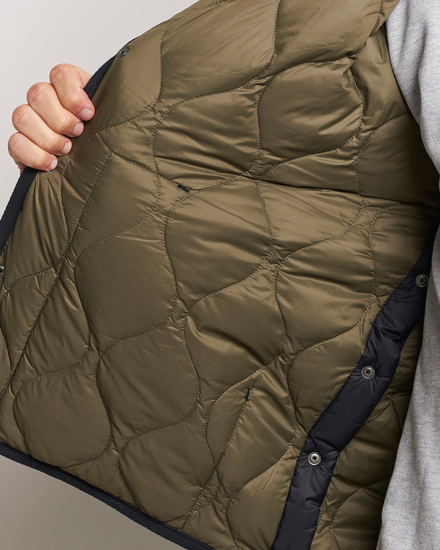 Hombres | Abrigos y chaquetas | TAION | Military Crew Neck Down Jacket Black