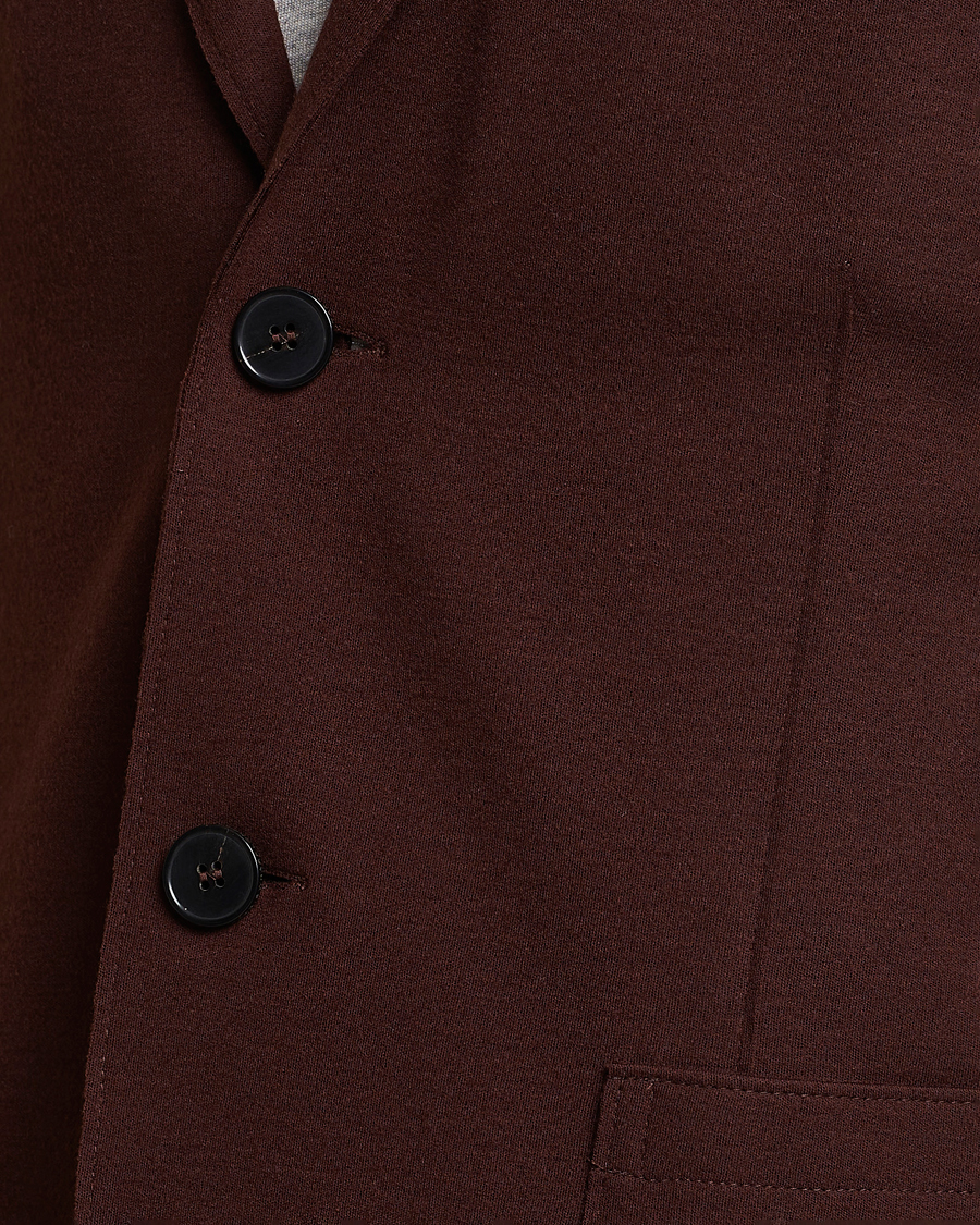 Hombres | Blazers | Harris Wharf London | Two Button Vented Superfine Merino Blazer Brown