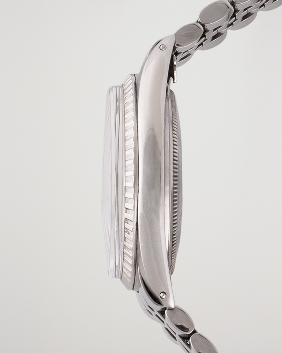 Hombres | Rolex Pre-Owned Datejust 1603 Oyster Perpetual Steel Black | Rolex Pre-Owned | Datejust 1603 Oyster Perpetual Steel Black