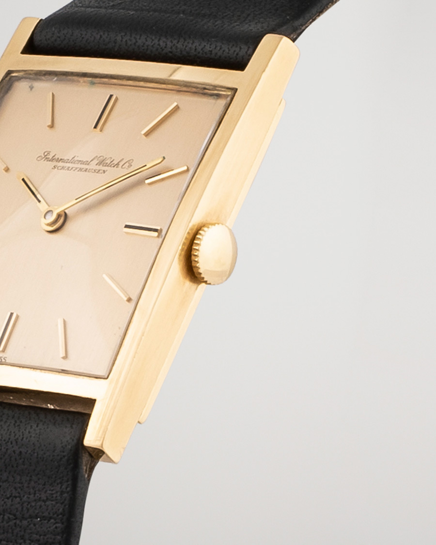 Hombres | IWC Pre-Owned Tank 18K Gold Black | IWC Pre-Owned | Tank 18K Gold Black