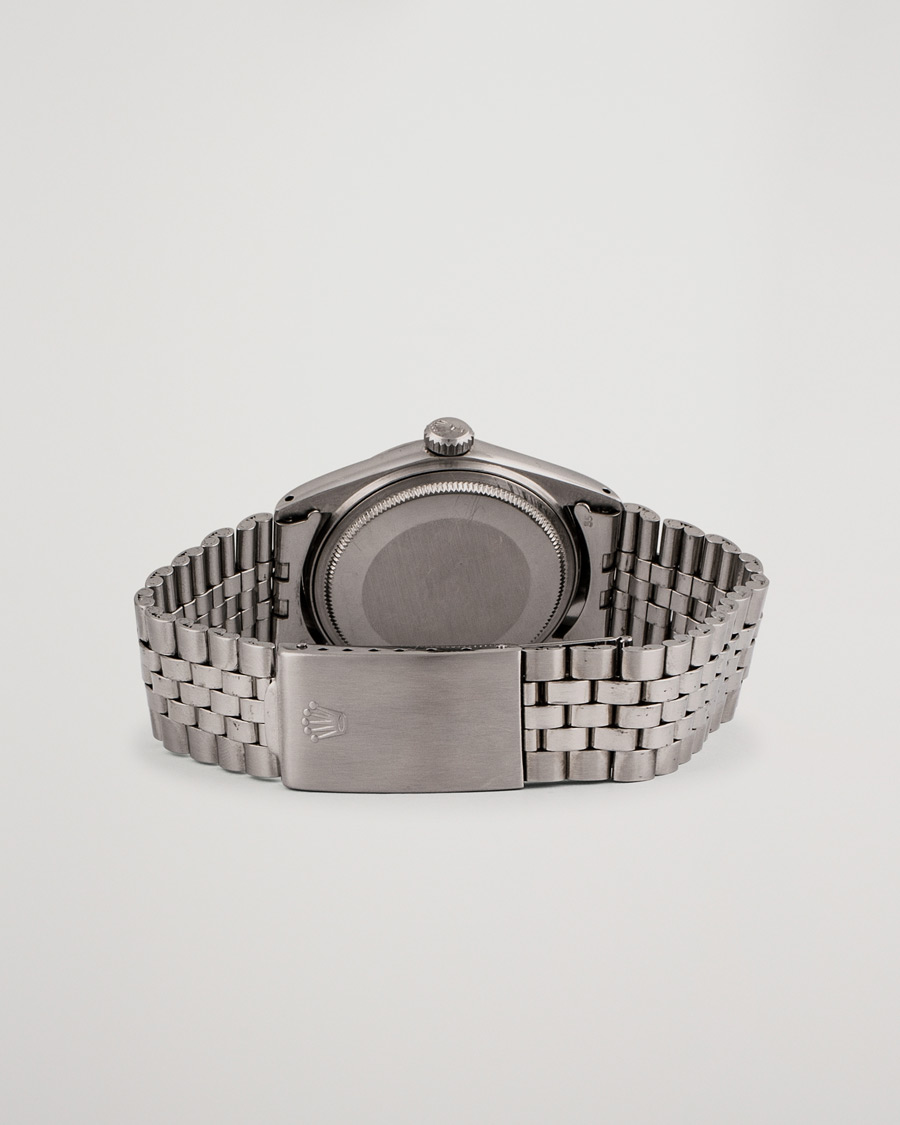 Hombres | Rolex Pre-Owned Datejust 1601-3 Oyster Perpetual Steel Black | Rolex Pre-Owned | Datejust 1601-3 Oyster Perpetual Steel Black