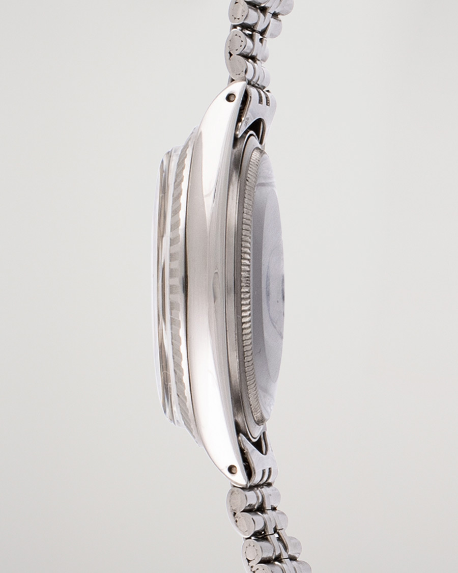 Hombres | Rolex Pre-Owned Datejust 1601-3 Oyster Perpetual Steel Black | Rolex Pre-Owned | Datejust 1601-3 Oyster Perpetual Steel Black