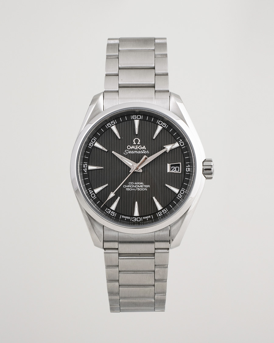 Hombres | Omega Pre-Owned Seamaster Aqua Terra 231.13.42.21.06.001 Steel Grey | Omega Pre-Owned | Seamaster Aqua Terra 231.13.42.21.06.001 Steel Grey