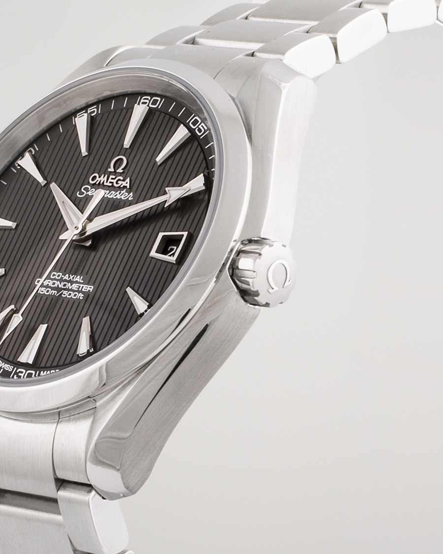 Hombres | Omega Pre-Owned Seamaster Aqua Terra 231.13.42.21.06.001 Steel Grey | Omega Pre-Owned | Seamaster Aqua Terra 231.13.42.21.06.001 Steel Grey