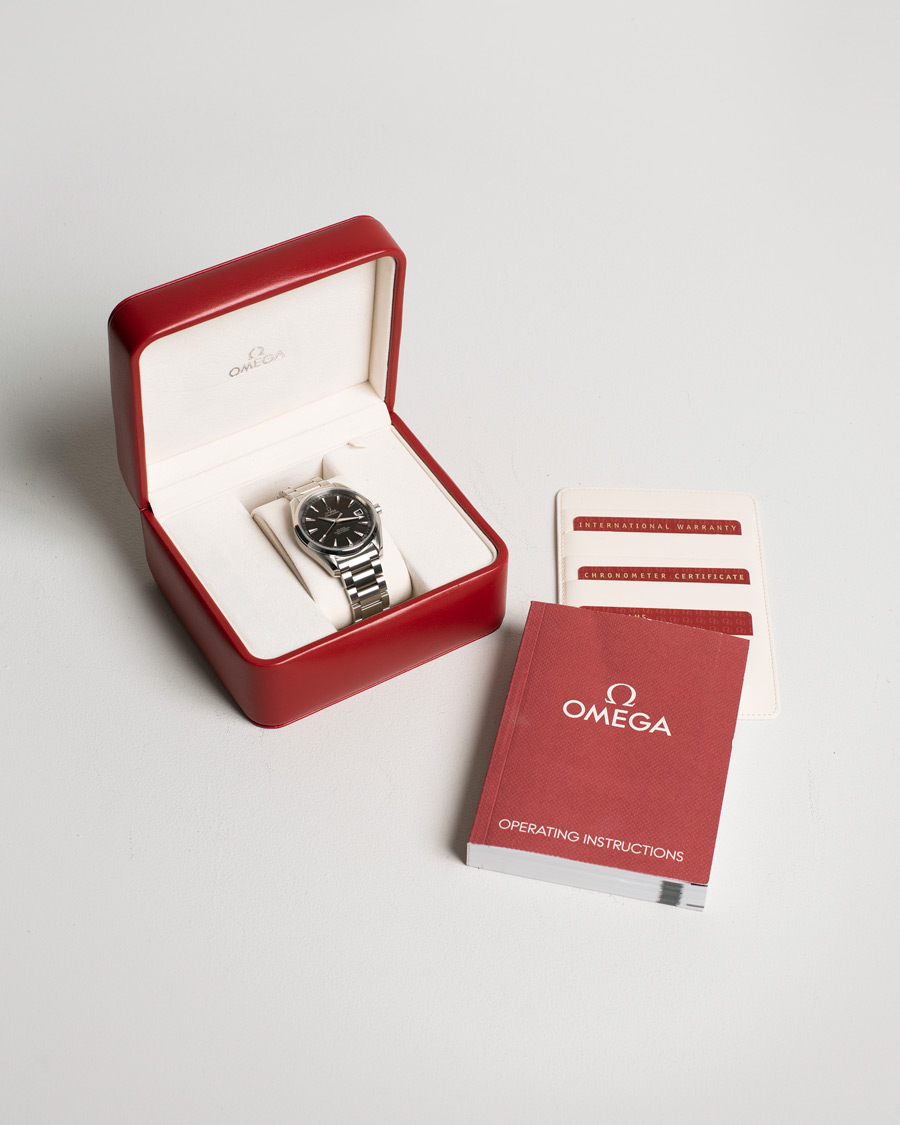 Hombres | Omega Pre-Owned Seamaster Aqua Terra 231.13.42.21.06.001 Steel Grey | Omega Pre-Owned | Seamaster Aqua Terra 231.13.42.21.06.001 Steel Grey