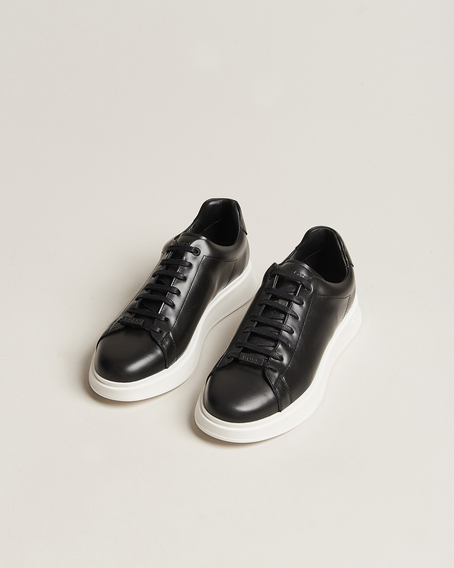 Hombres | Zapatillas negras | BOSS BLACK | Bulton Sneaker Black
