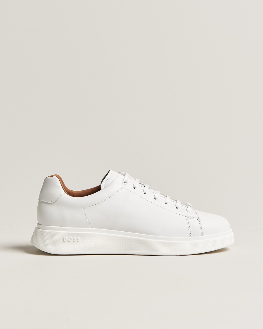 Hombres | Zapatillas | BOSS BLACK | Bulton Sneaker White