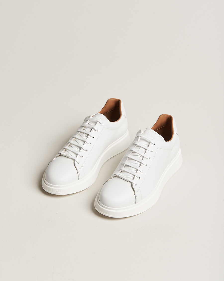 Hombres | Zapatillas | BOSS BLACK | Bulton Sneaker White