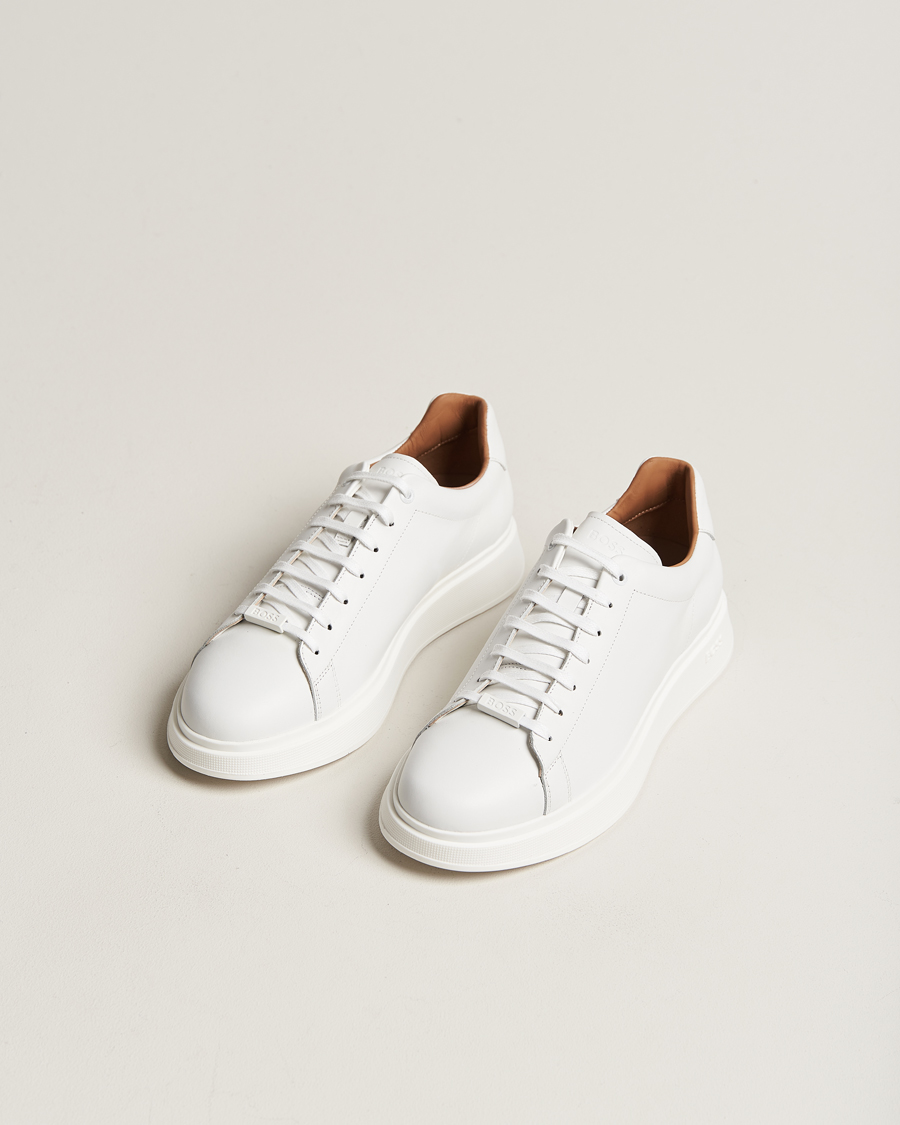 Hombres | Zapatillas | BOSS BLACK | Bulton Sneaker White