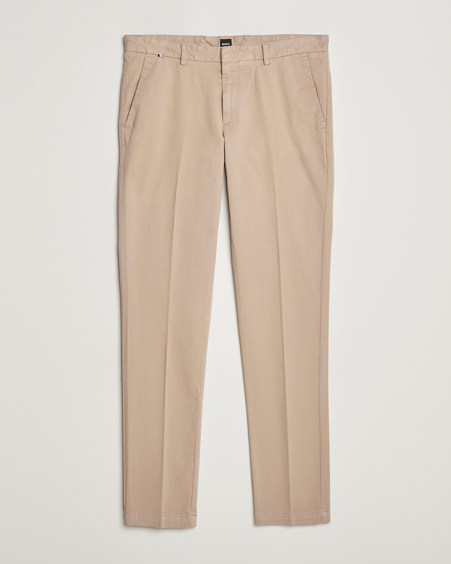 Hombres | Pantalones | BOSS BLACK | Kaito1 Chinos Open Beige