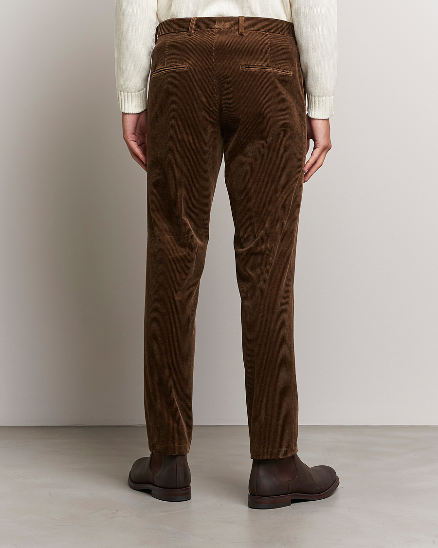 Hombres | Pantalones | Oscar Jacobson | Denz Corduroy Trousers Camel