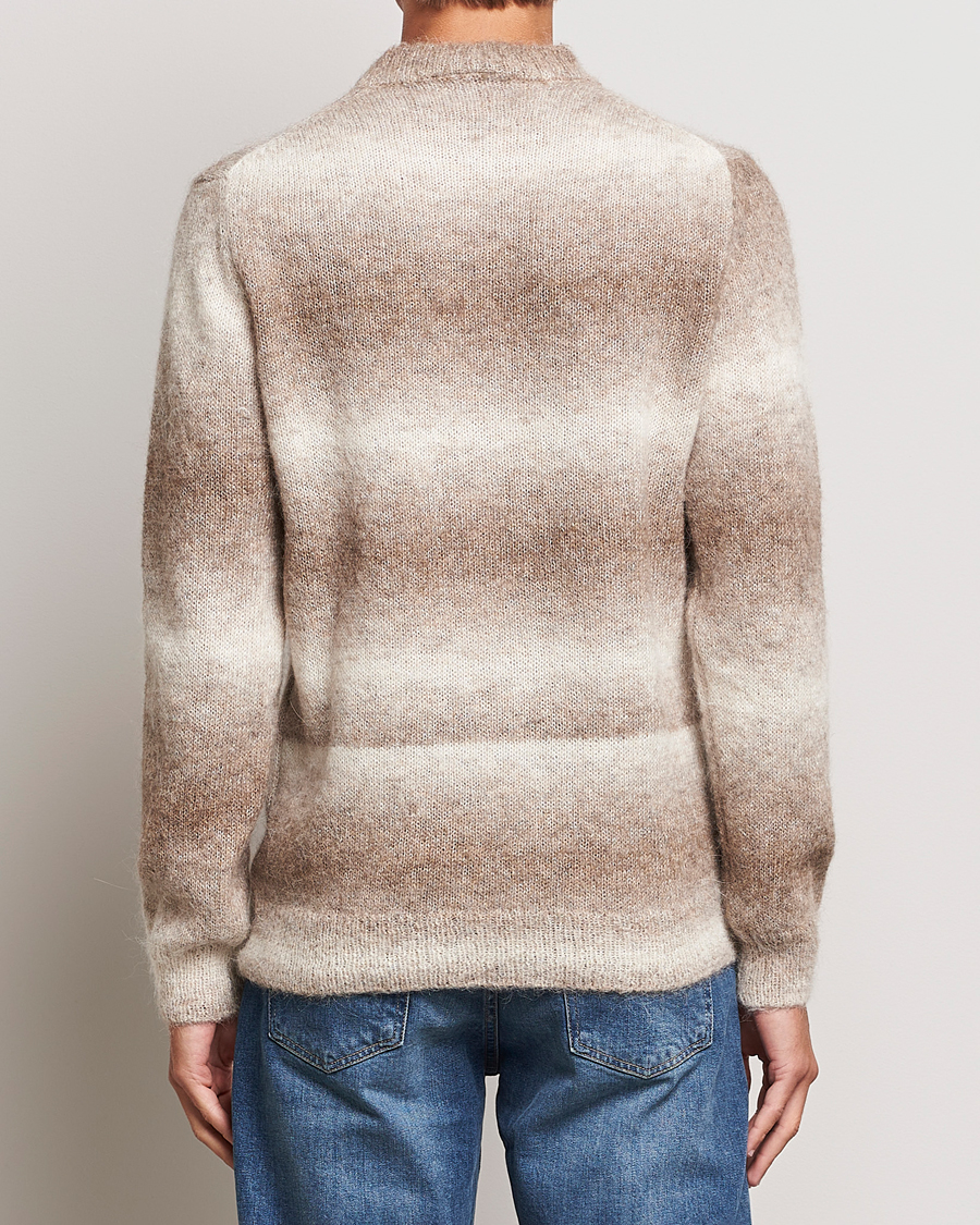 Hombres | Jerséis y prendas de punto | Oscar Jacobson | Valter Alpaca Knitted Sweater Beige