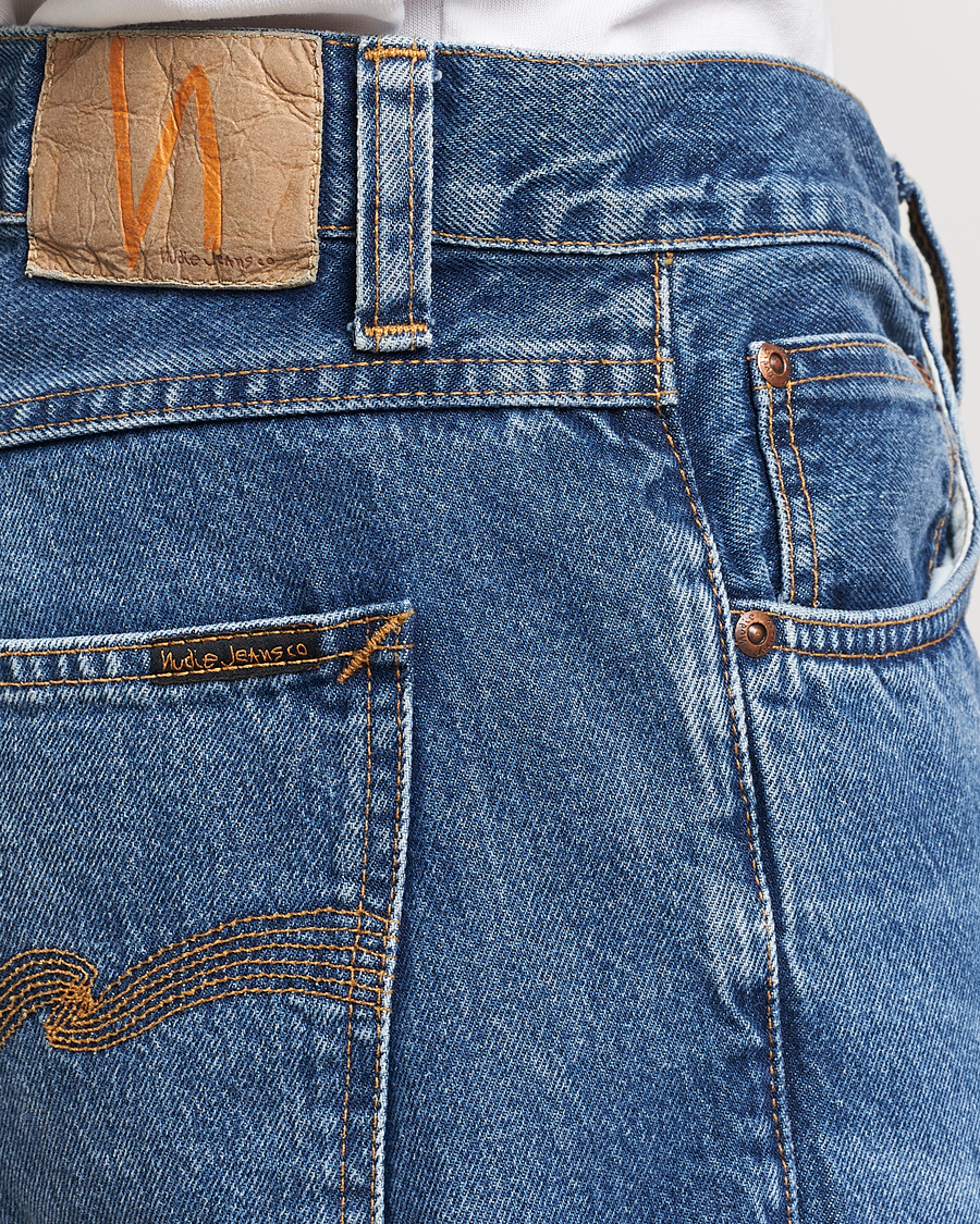 Hombres | Vaqueros | Nudie Jeans | Gritty Jackson Jeans Blue Traces