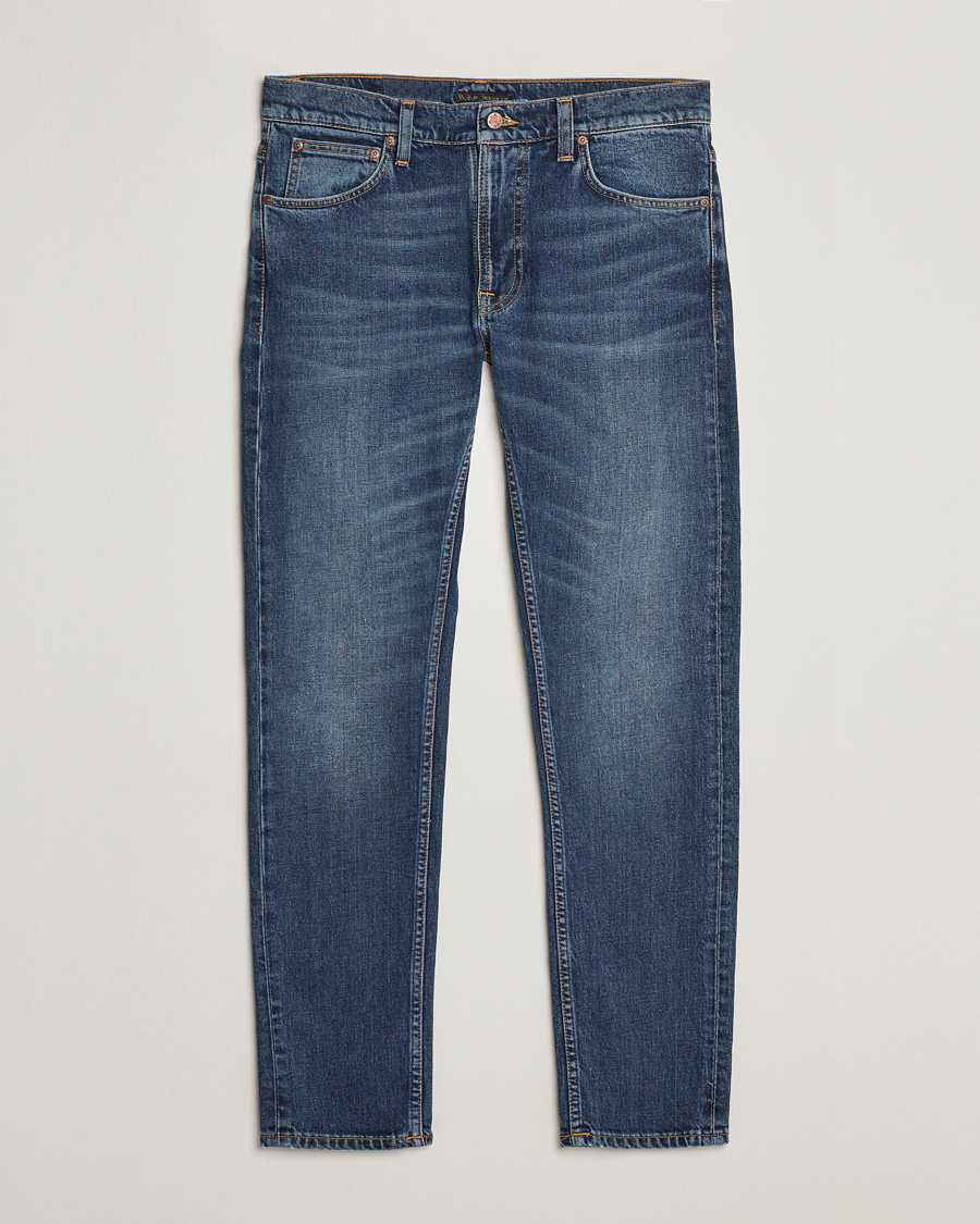 Hombres | Pantalones | Nudie Jeans | Lean Dean Jeans Troubled Sea