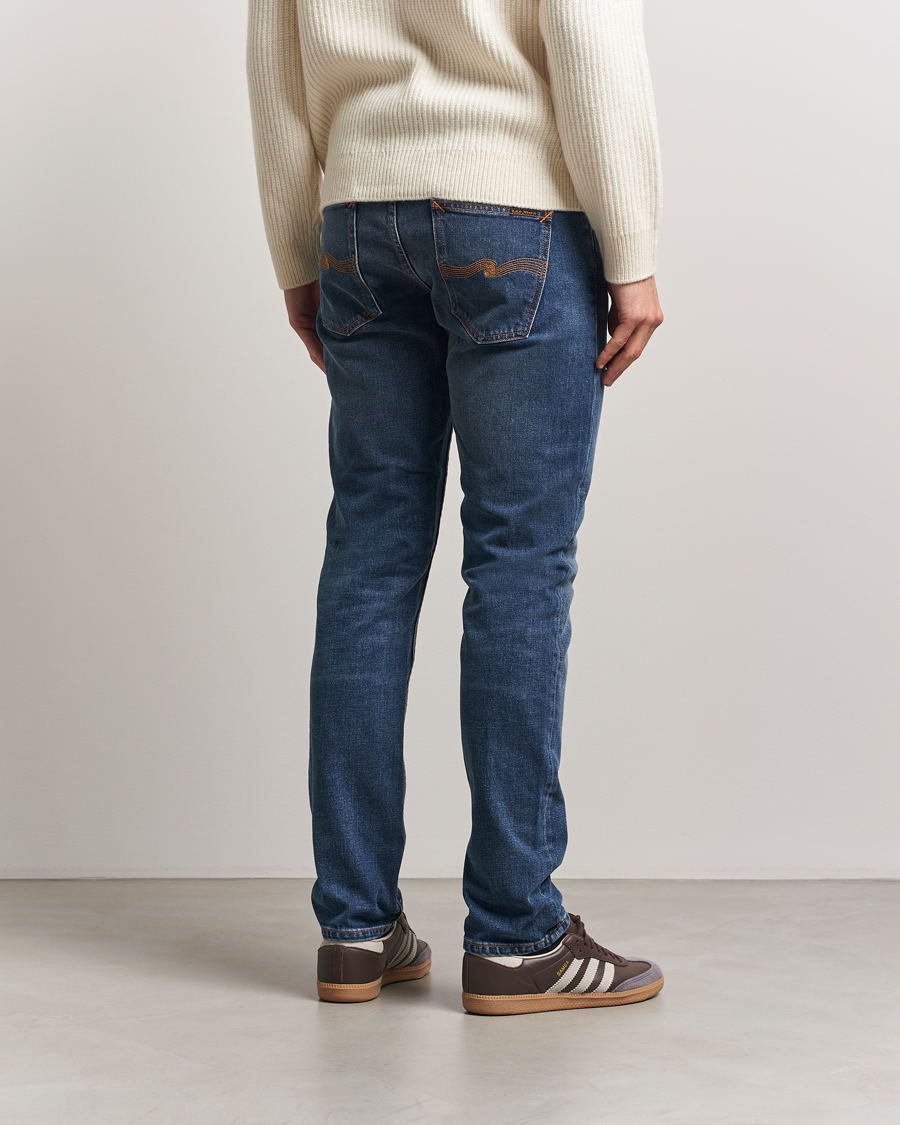 Hombres | Vaqueros | Nudie Jeans | Lean Dean Jeans Troubled Sea