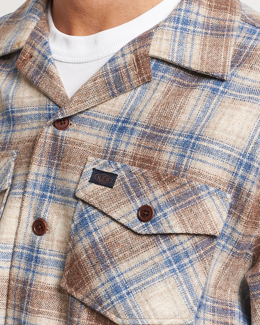 Hombres | Camisas | Nudie Jeans | Vincent Wool Checked Overshirt Multi