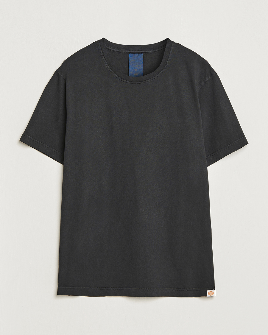 Hombres | Camisetas | Nudie Jeans | Uno Everyday Crew Neck T-Shirt Black