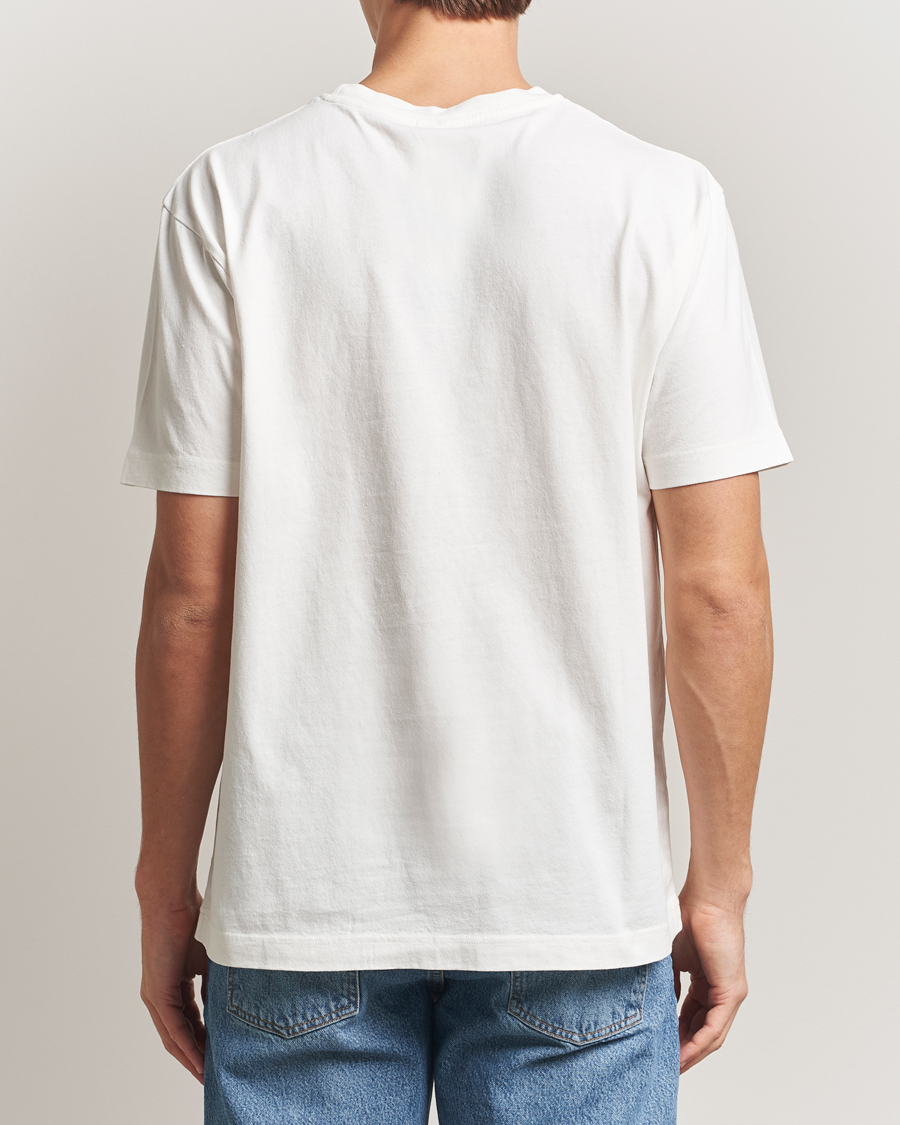 Hombres | Camisetas | Nudie Jeans | Uno Everyday Crew Neck T-Shirt Chalk White