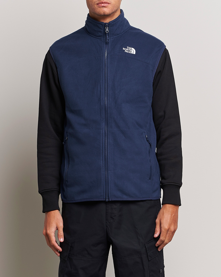 Hombres | Jerséis y prendas de punto | The North Face | 100 Glacier Vest Summit Navy