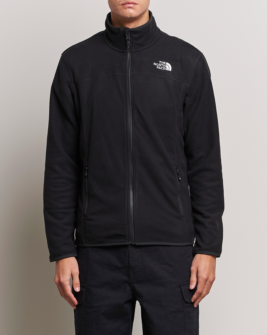 Hombres | Jerséis y prendas de punto | The North Face | Glacier Full Zip Fleece Black