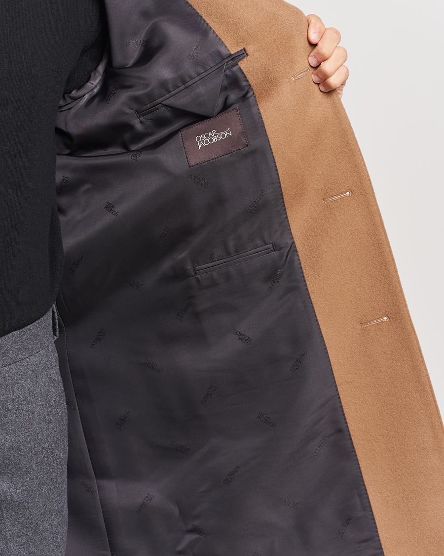 Hombres | Abrigos y chaquetas | Oscar Jacobson | Shaw Wool/Cashmere Coat Camel