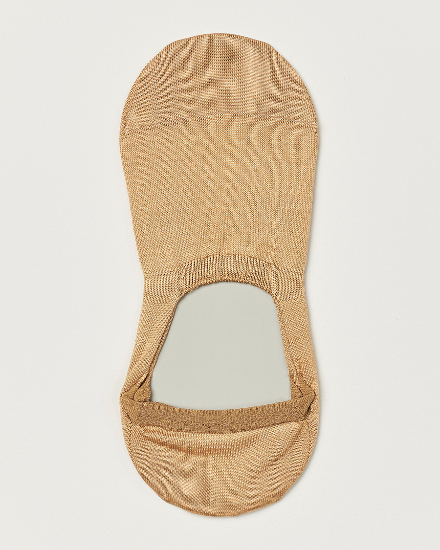 Hombres | Ropa interior y calcetines | Bresciani | Step in Ghost Socks Beige