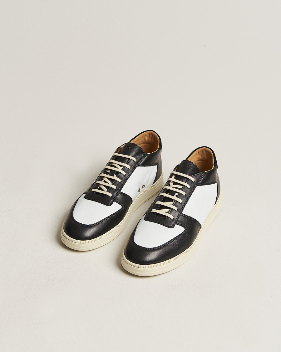 Hombres | Zapatos de ante | CQP | Cingo Leather Sneaker Black/White