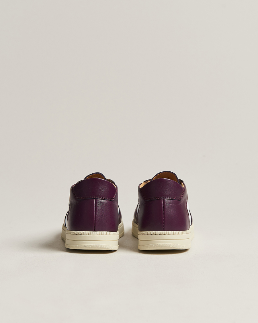 Hombres | CQP Cingo Leather Sneaker Eggplant/White | CQP | Cingo Leather Sneaker Eggplant/White