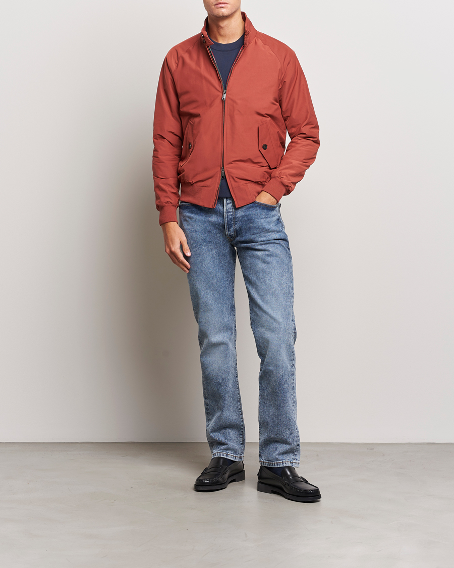 Hombres | Abrigos y chaquetas | Baracuta | G9 Original Harrington Jacket Red Brick