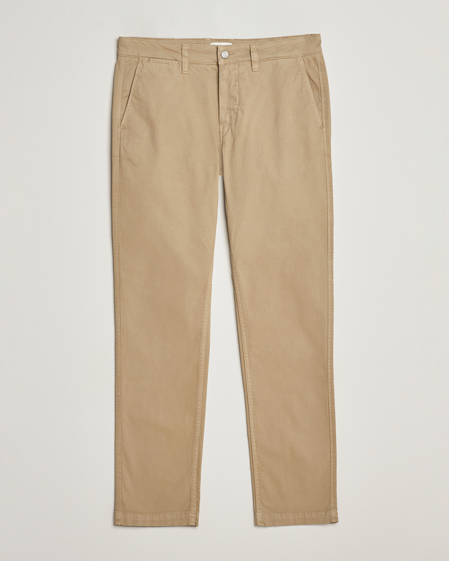 Hombres | Pantalones | NN07 | Marco Slim Fit Stretch Chinos Khaki