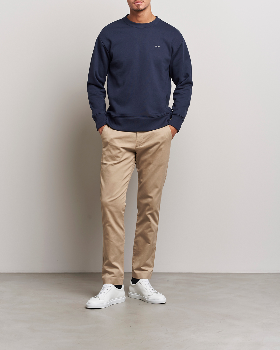 Hombres | Pantalones | NN07 | Theo Regular Fit Stretch Chinos Khaki