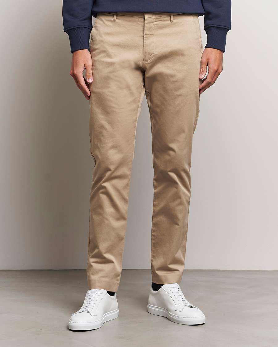 Hombres | Pantalones | NN07 | Theo Regular Fit Stretch Chinos Khaki