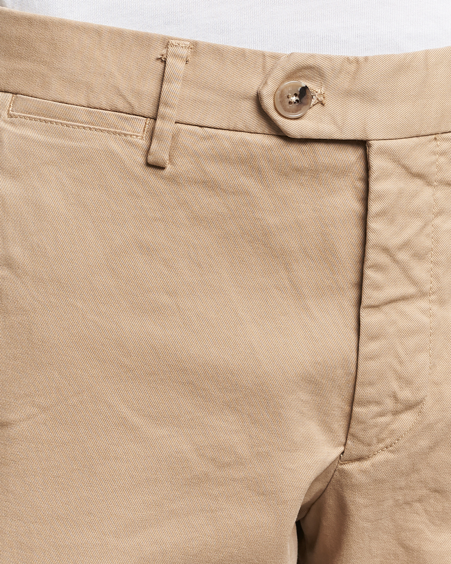 Hombres | Pantalones | NN07 | Wilhelm Regular Fit Stretch Chinos Khaki