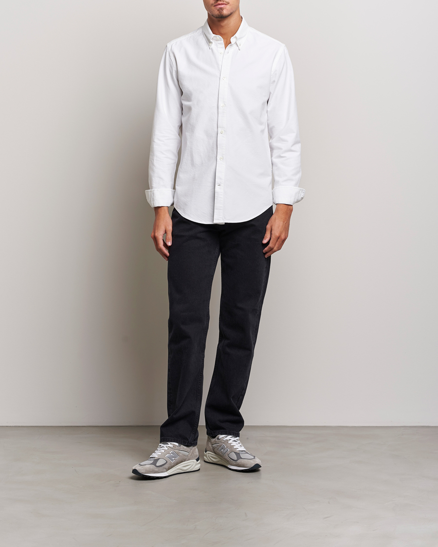 Hombres | Camisas | NN07 | Arne Button Down Oxford Shirt White