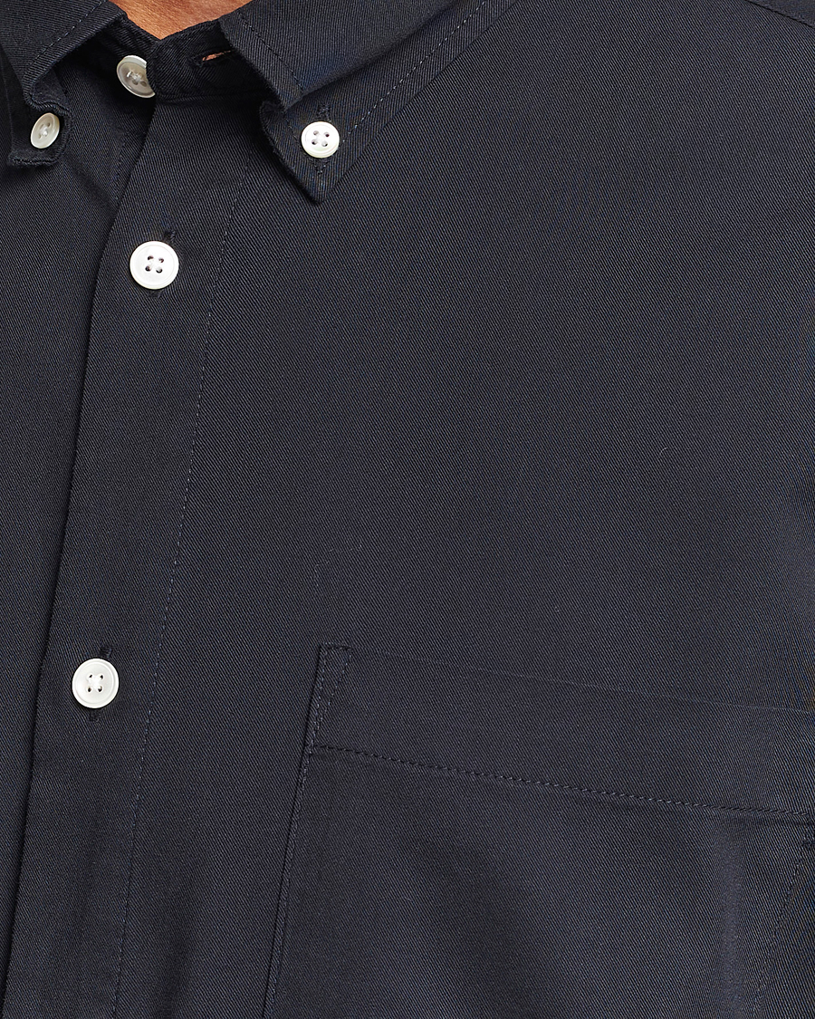 Hombres | Camisas | NN07 | Arne Tencel Shirt Black