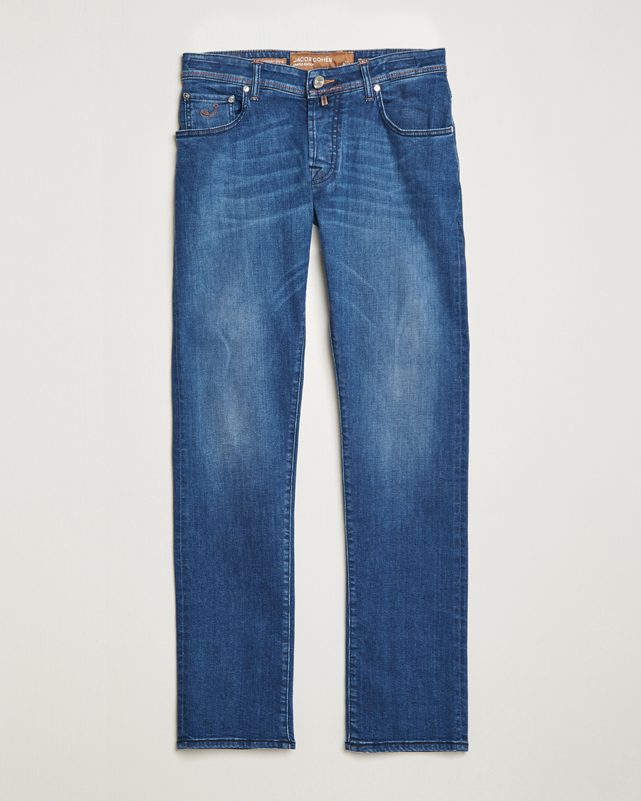 Hombres | Vaqueros | Jacob Cohën | Nick Limited Edition Slim Fit Jeans Mid Blue