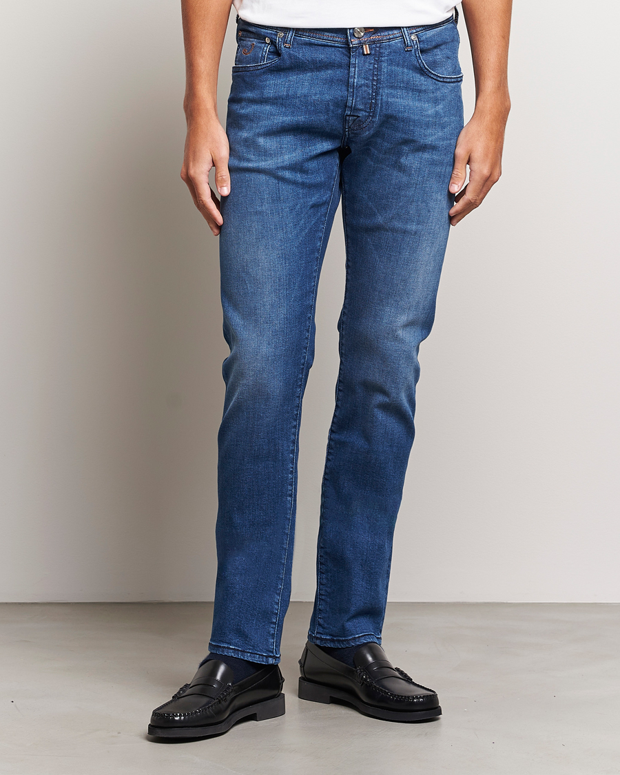 Hombres | Vaqueros | Jacob Cohën | Nick Limited Edition Slim Fit Jeans Mid Blue