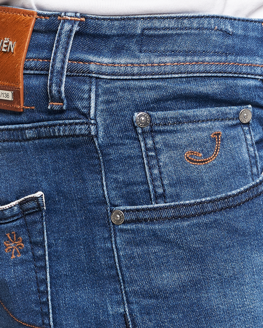 Hombres | Vaqueros | Jacob Cohën | Nick Limited Edition Slim Fit Jeans Mid Blue
