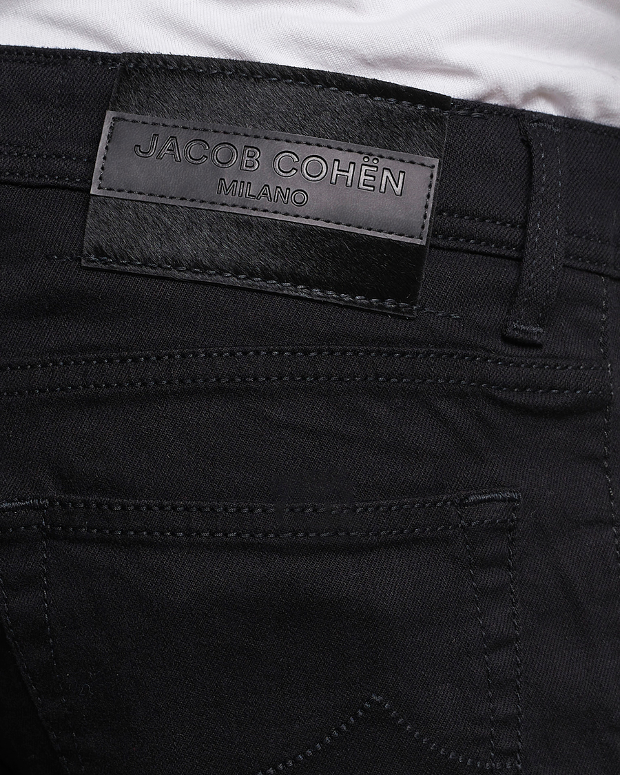 Hombres | Vaqueros | Jacob Cohën | Nick Slim Fit Stretch Jeans Stay Black