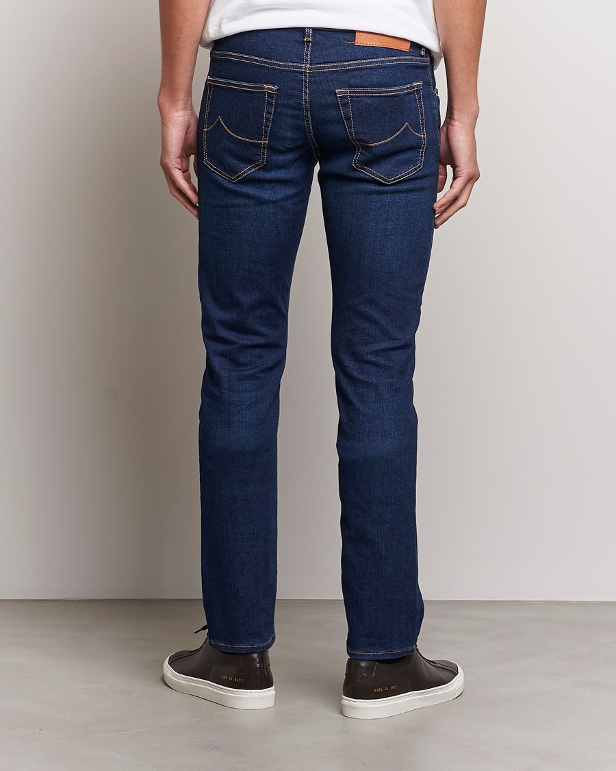 Hombres | Vaqueros | Jacob Cohën | Nick Slim Fit Stretch Jeans Mid Blue