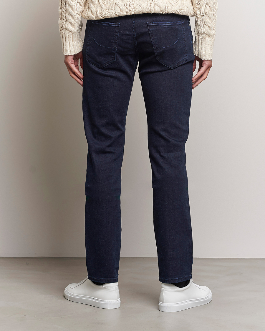 Hombres | Vaqueros | Jacob Cohën | Nick Slim Fit Stretch Jeans Blue Black
