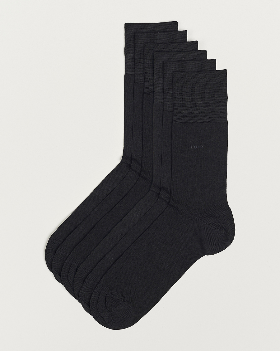 Hombres | Ropa interior y calcetines | CDLP | 6-Pack Cotton Socks Black