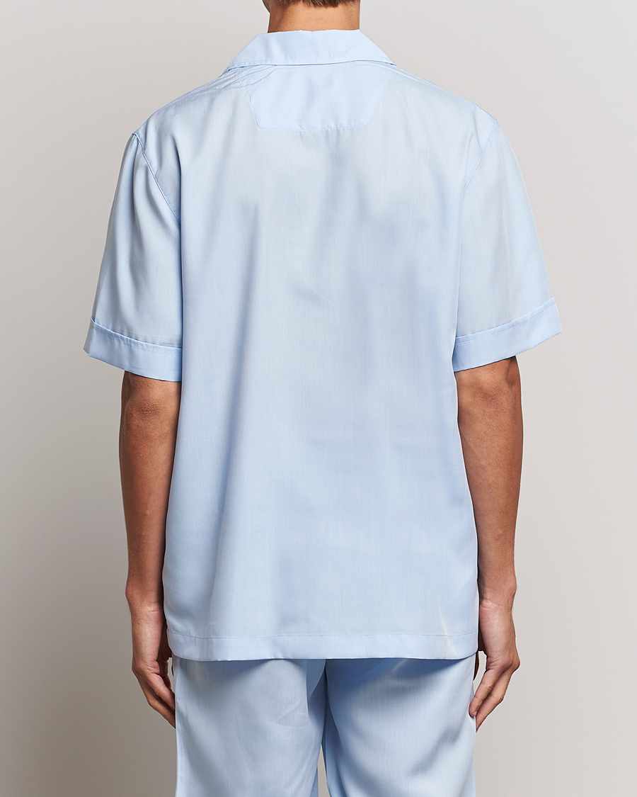 Hombres | Pijamas y batas | CDLP | Short Sleeve Pyjama Shirt Sky Blue