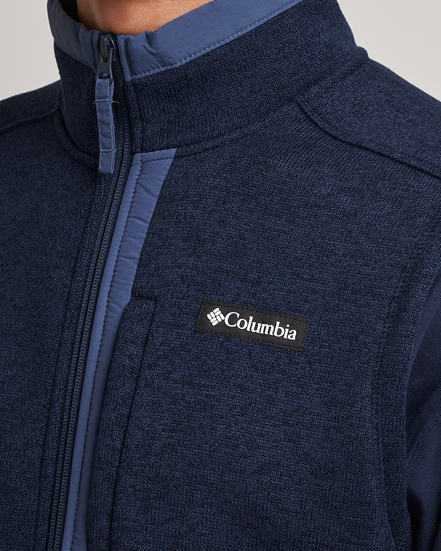 Hombres | Jerséis y prendas de punto | Columbia | Sweater Weather Fleece Vest Navy Heather