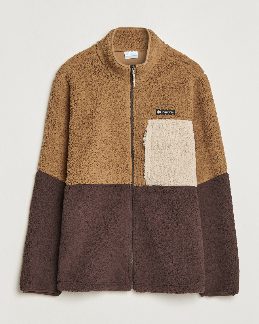 Hombres | Jerséis y prendas de punto | Columbia | Mountainside Heavyweight Full Zip Fleece Delta/Cordovan