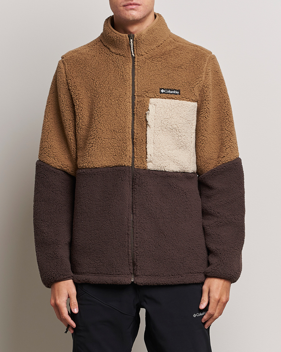 Hombres | Jerséis y prendas de punto | Columbia | Mountainside Heavyweight Full Zip Fleece Delta/Cordovan
