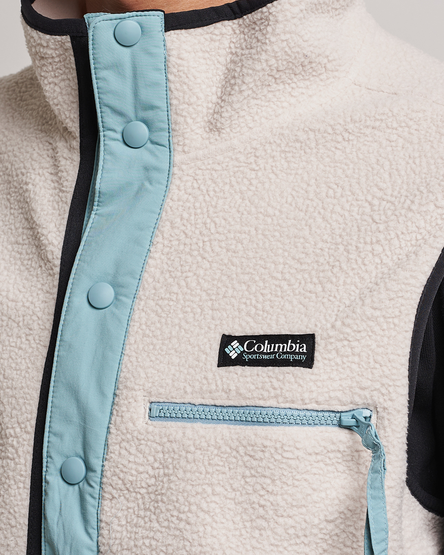 Hombres | Jerséis y prendas de punto | Columbia | Helvetia Fleece Vest Dark Stone