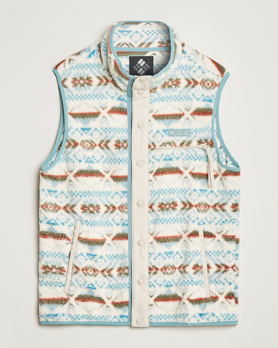 Hombres | Jerséis y prendas de punto | Columbia | Helvetia Fleece Vest Stone Blue